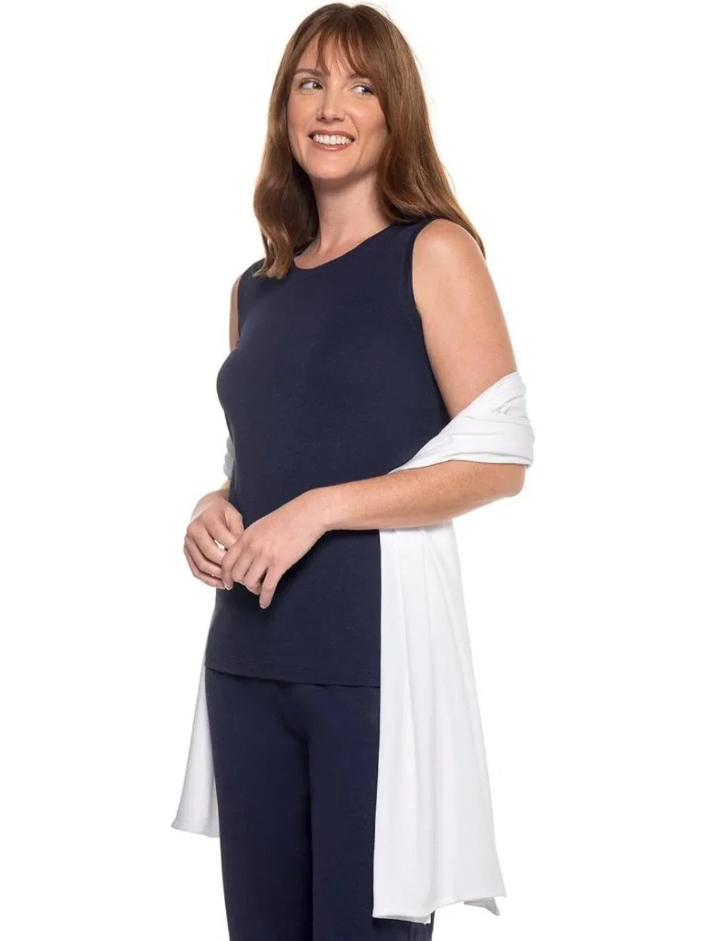 Stylish Beach Shawl - UPF 50+ Sun Protection, Lightweight Cover-Up for Summer